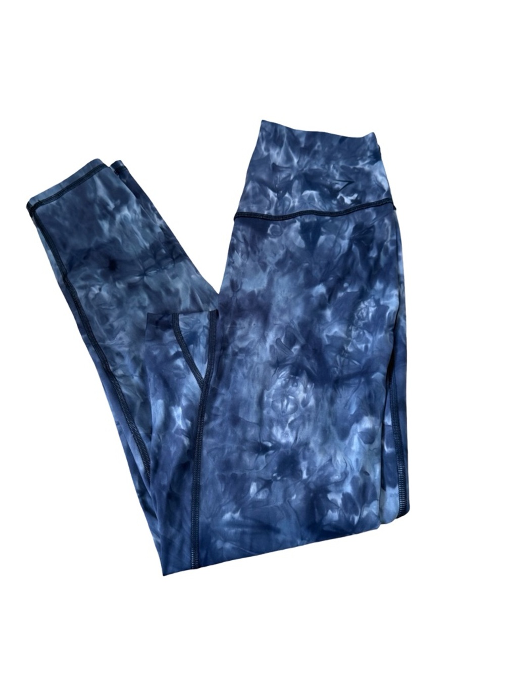 Gymshark Slate Blue Tie-Dye Active Leggings